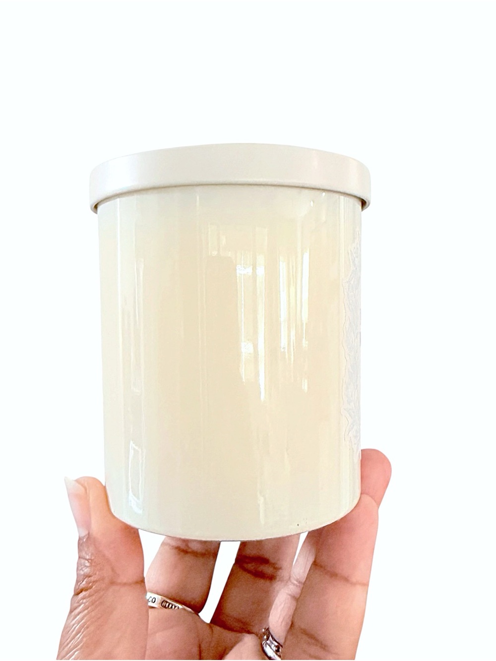 Leoben Company Morning Meditation White Tea & Neroli Scented Candle — Cream - Picture 2 of 4